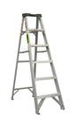 ESCALERA MIRLO DE TIJERA ALUMINIO 150KG 6 ESCALONES (XG-106B6A)