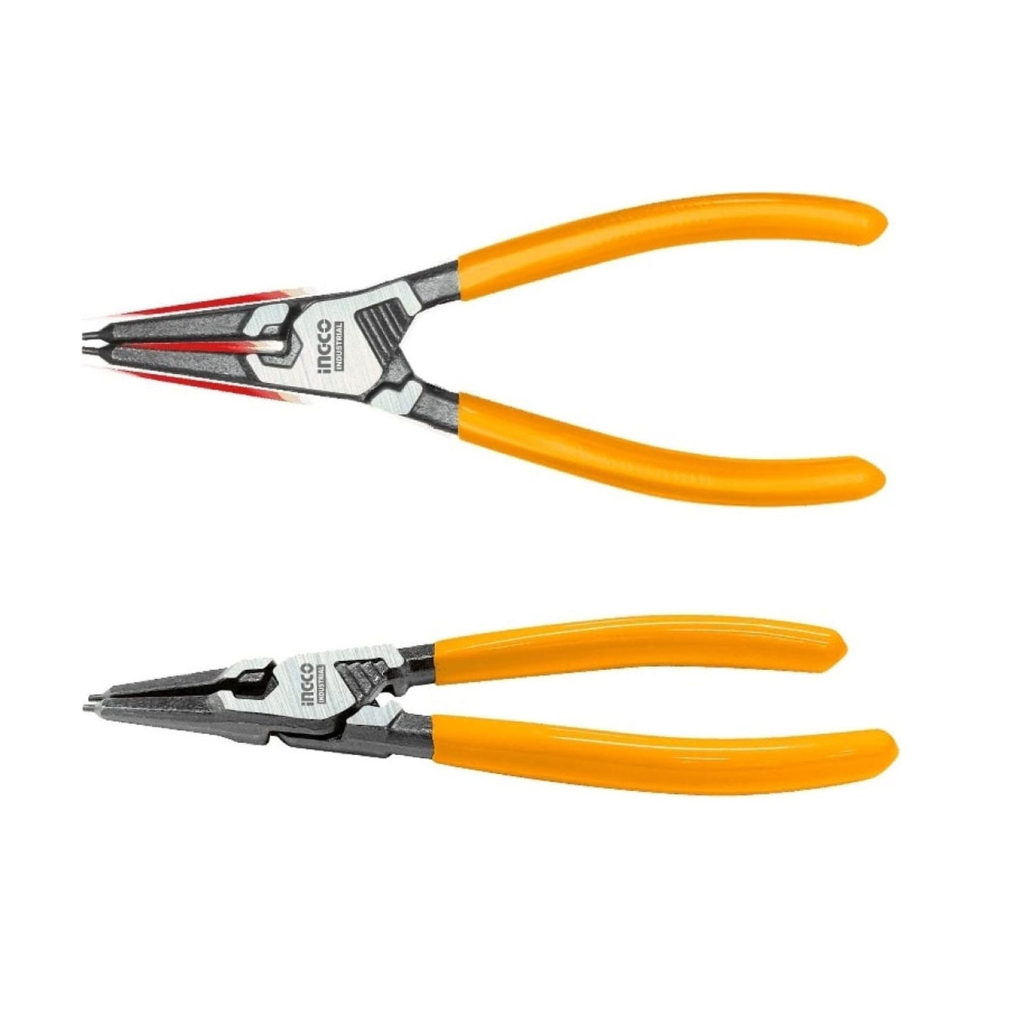 ALICATE RECTO INDUSTRIAL SEGURO SEEGER INTERNO 180MM/7'' INGCO (HCCP261803)