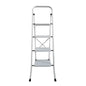ESCALERA DE TIJERA ACERO 150KG 4 PELDAÑOS MIRLO (JZ916-4B)