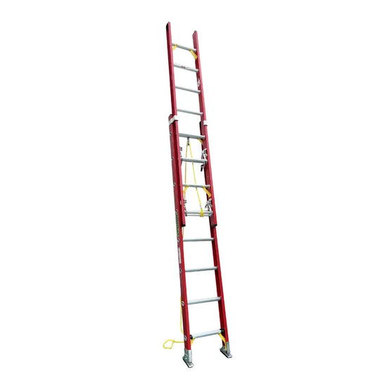 ESCALERA TELESCOPICA FIBRA DE VIDRIO 150KG 20 ESCALONES MIRLO (XG-127D2X10)