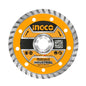 DISCO DIAMANTADO INDUSTRIAL TURBO 180X22MM 7'' INGCO (DMD031801)