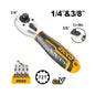 LLAVE CHICHARRA INDUSTRIAL 72T 1/4" - 3/8" INGCO (HRTH081438)