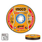 SET 25 PZS DISCO DE CORTE METAL/INOX INDUSTRIAL 125X1,0X22MM 5´´ INGCO (MCD1012525)
