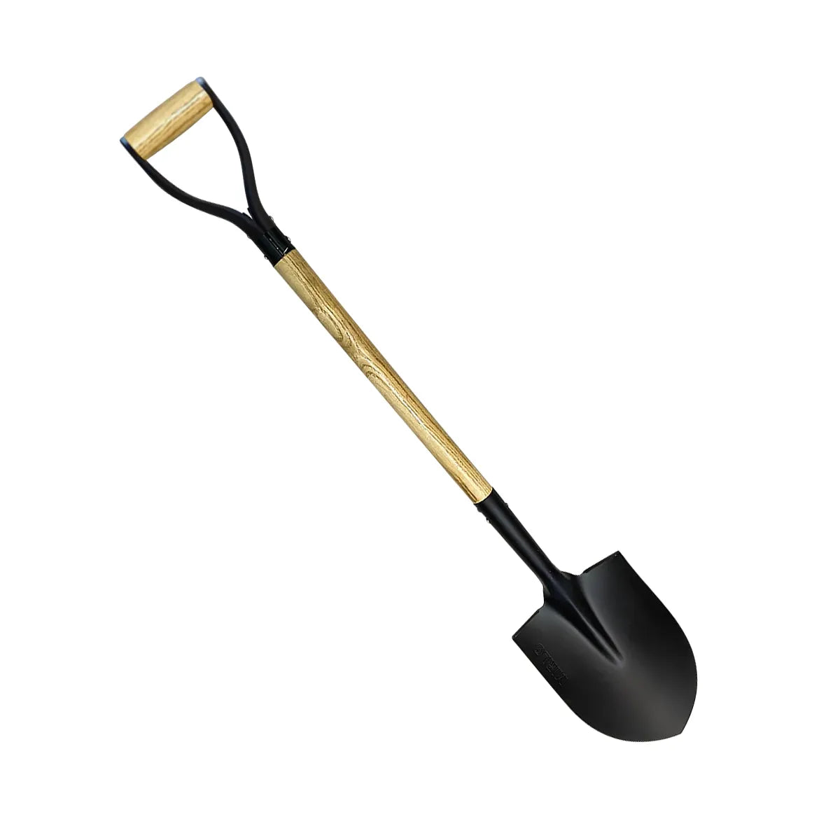 PALA PUNTA HUEVO MANGO MADERA MIRLO (S518Y)