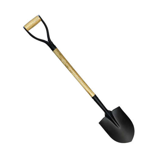 PALA PUNTA HUEVO MANGO MADERA MIRLO (S518Y)