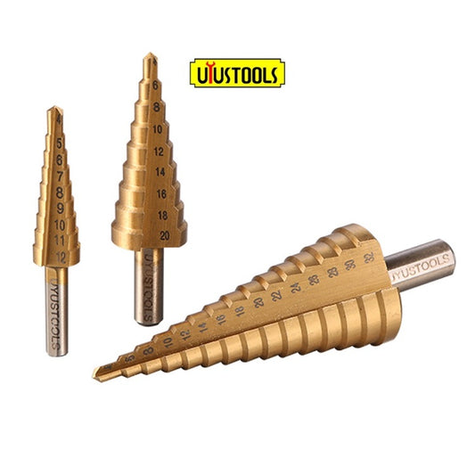 SET 3 UN BROCAS ESCALONADAS METAL UYUSTOOLS (BCE3SU)