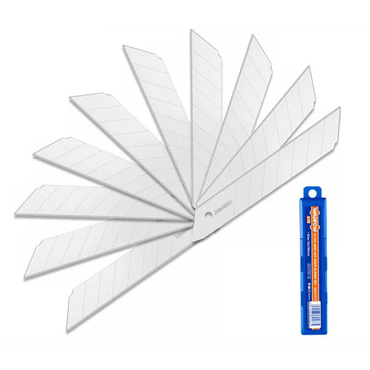 SET HOJAS CUCHILLO CARTONERO 10 PIEZAS 18X100MM WADFOW (WMK1K18)