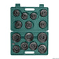 JUEGO DE LLAVES SACA FILTRO DE ACEITE JONNESWAY 16 PIEZAS (AI050004B)