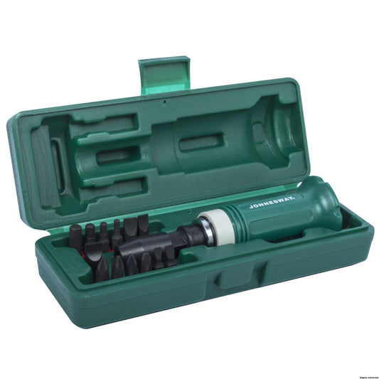 DESTORNILLADOR DE IMPACTO JONNESWAY 13 PIEZAS (AG010138)
