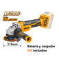 ESMERIL ANGULAR BL INALAMBRICO INDUSTRIAL 4 1/2´´ 20V/115MM INGCO (CAGLI211156)