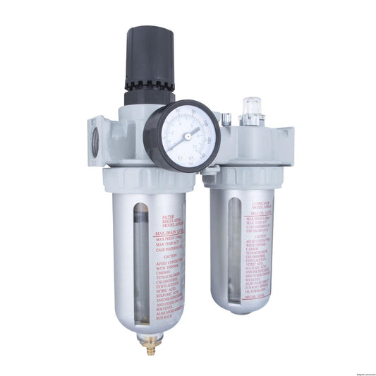 FILTRO REGULADOR LUBRICADOR MUZI DE 1/4´´ (AFRL-80 1/4)