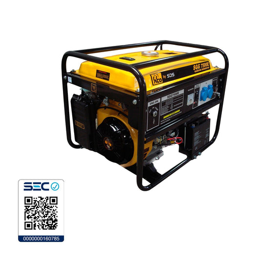 GENERADOR BENCINERO SDS 6.0kW (SGG7500E)