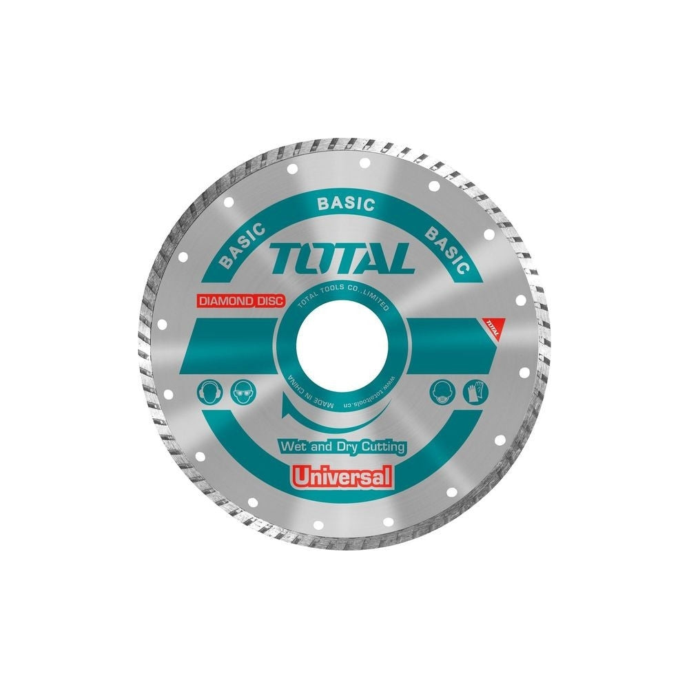 DISCO DIAMANTADO TURBO TOTAL 7´´ X 7.5MM (TAC2131803)