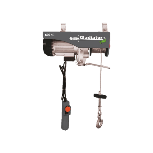 TECLE ELECTRICO GLADIATOR 600kg 1050w ALZADA 6-12MT (AP 8600/25)
