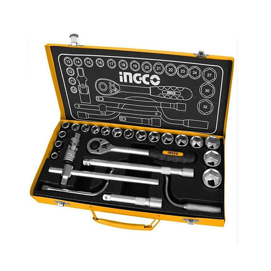 SET DE DADOS 1/2´´ 24 PIEZAS INGCO (HKTS0243)