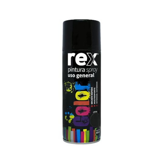 REX SPRAY NEGRO BTE. 400ML