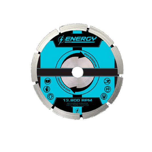 DISCO DIAMANTADO SEGMENTADO 4 1/2* (DDS 115/1)  ENERGY