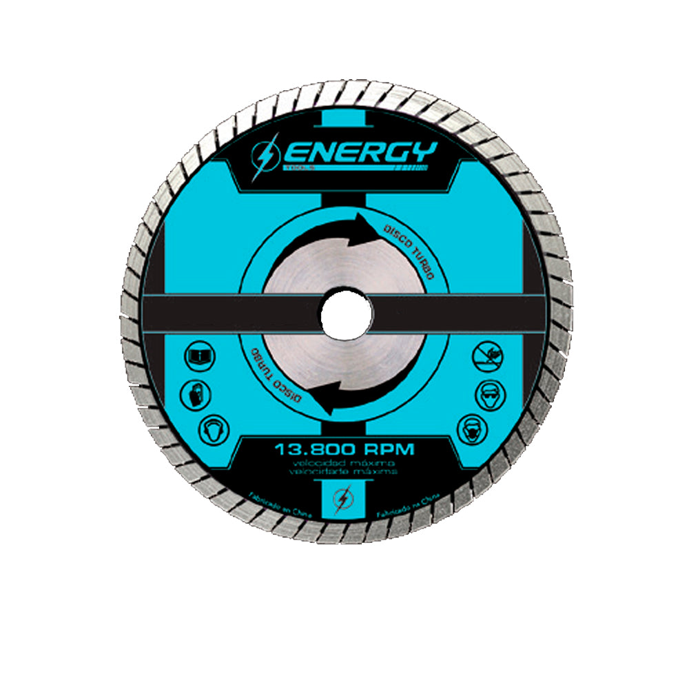 DISCO DIAMANTADO TURBO 4 1/2* (DDT 115/1)  ENERGY