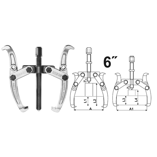 EXTRACTOR 2 PATAS 6´´ INDUSTRIAL INGCO (HGP08026)