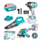KIT LLAVE DE IMPACTO 850NM+ESMERIL+ASPIRADORA TOTAL (TOSLI240789)