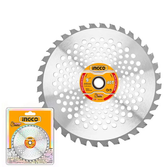 CUCHILLA CIRCULAR PARA DESBROZADORA A GASOLINA GBC45441 INGCO (TSB423045)