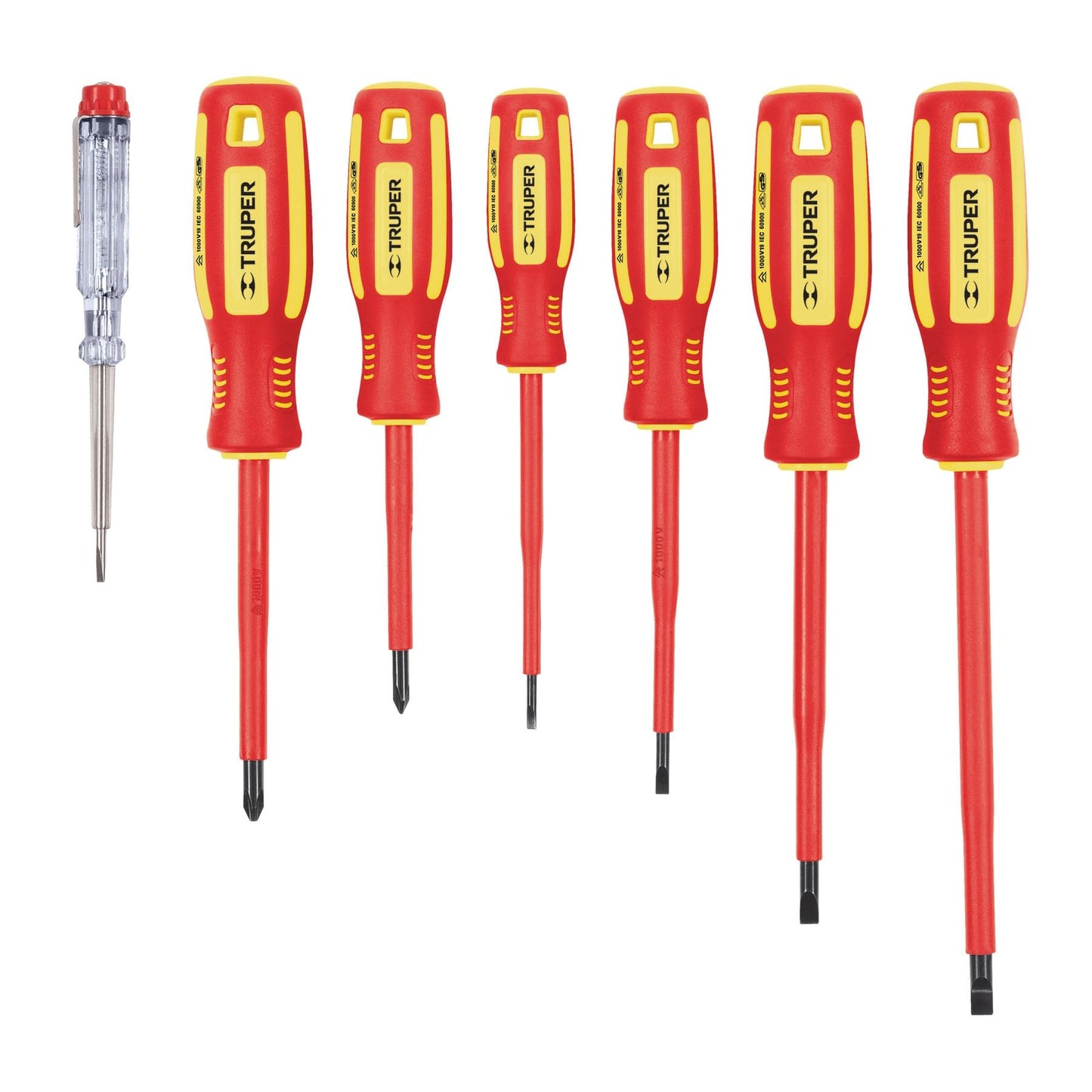 DESTORNILLADOR DIELECTRICO TRUPER 6 UN. (DTJ-7D)
