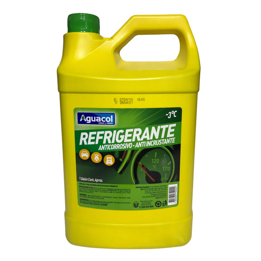 REFRIGERANTE -3 AGUACOL VERDE B-4L