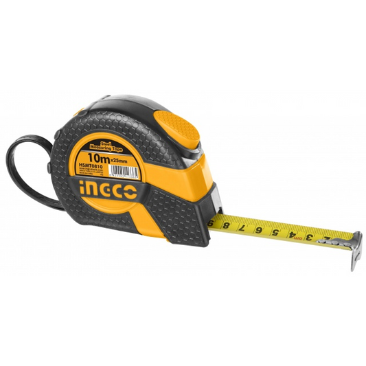 HUINCHA - CINTA METRICA ACERO 10M INGCO ALTA RESISTENCIA (HSMT0810)