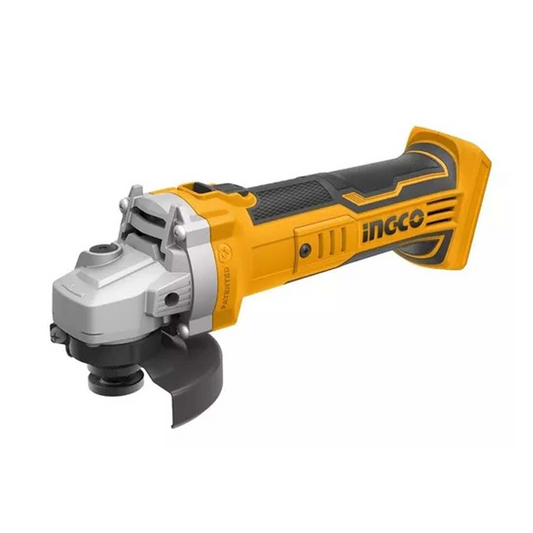 ESMERIL ANGULAR INDUSTRIAL 4 1/2´´ 20V INGCO (CAGLI1152)