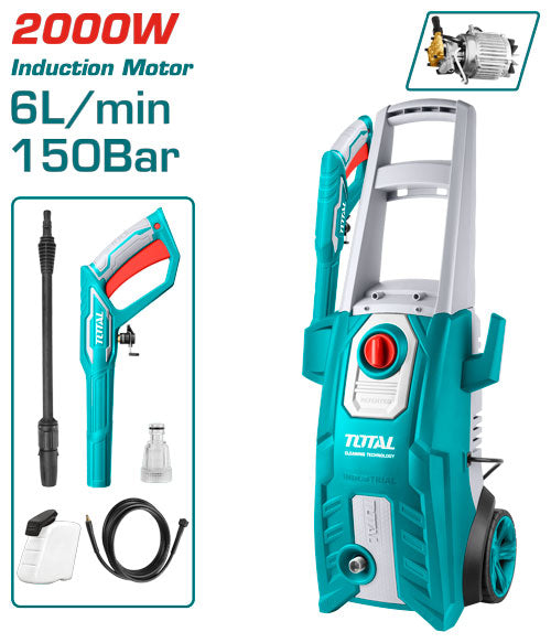 HIDROLAVADORA TOTAL 2000W 150BAR (TGT11226)
