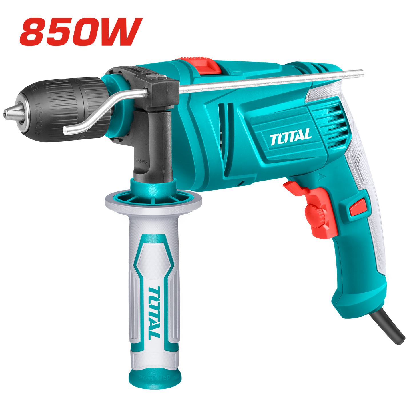 TALADRO DE IMPACTO TOTAL 850W 13MM (TG109136)