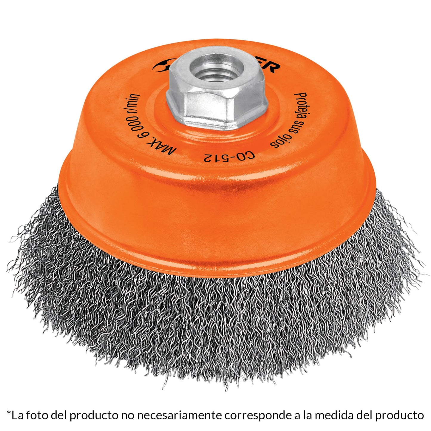 GRATA COPA ESM.ALAMB.ONDULADO FINO 5'' (CO-512M)