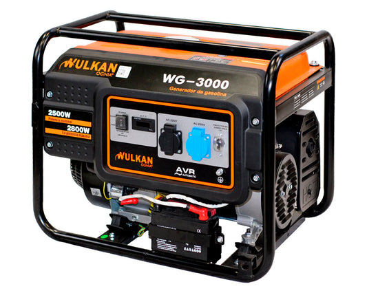 GENERADOR BENCINERO 2.8/3.0 (KW) | INCLUYE BATERIA (WG-3000)