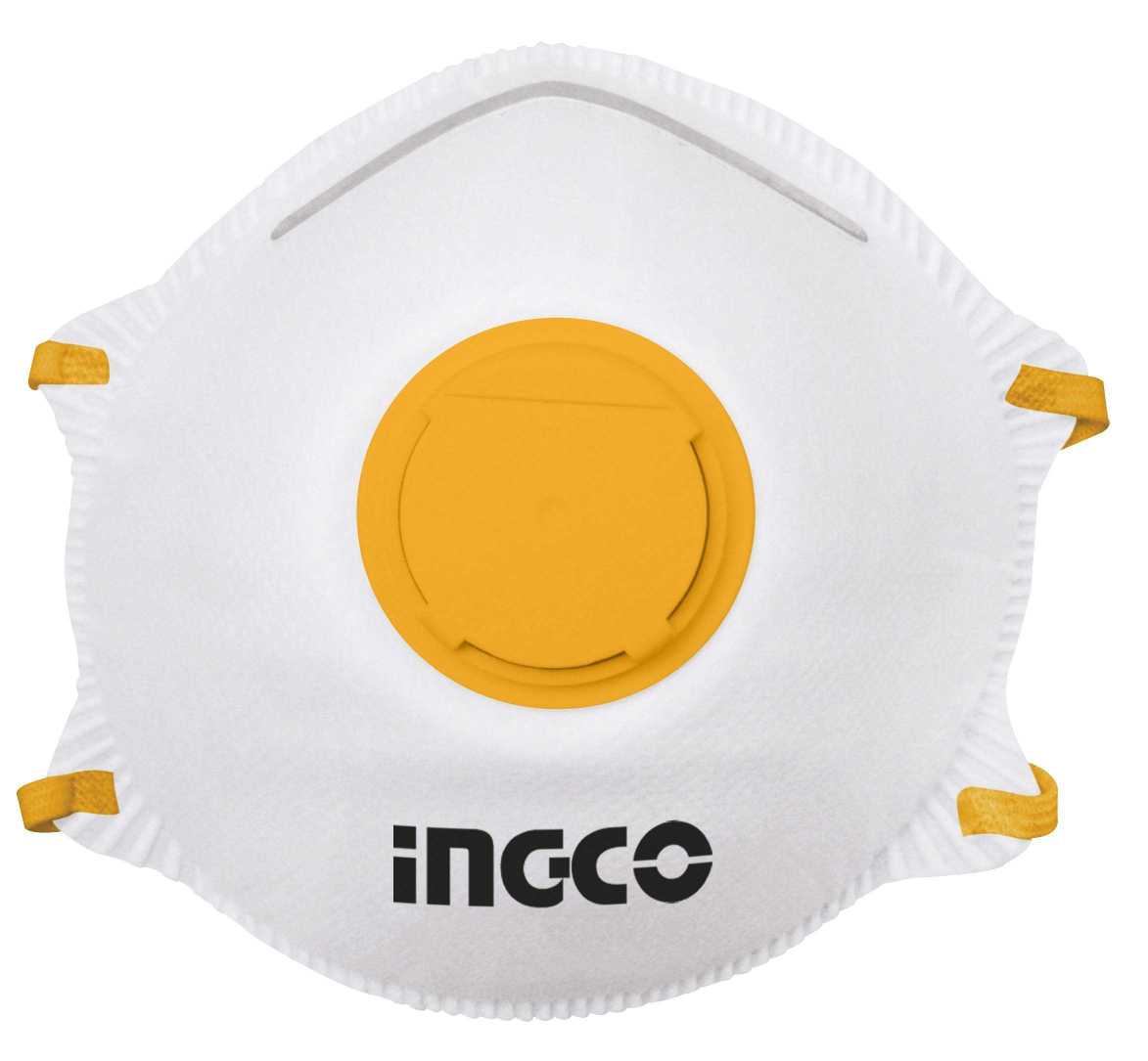 MASCARILLA CON VALVULA FFP2 INGCO CAJA DE 12 UNIDADES (HDM02)