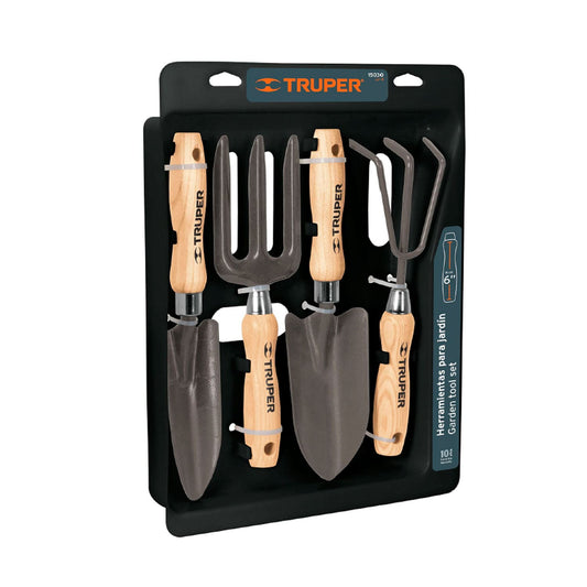 JUEGO HERRAMIENTAS JARDIN TRUPER (JJ-4)