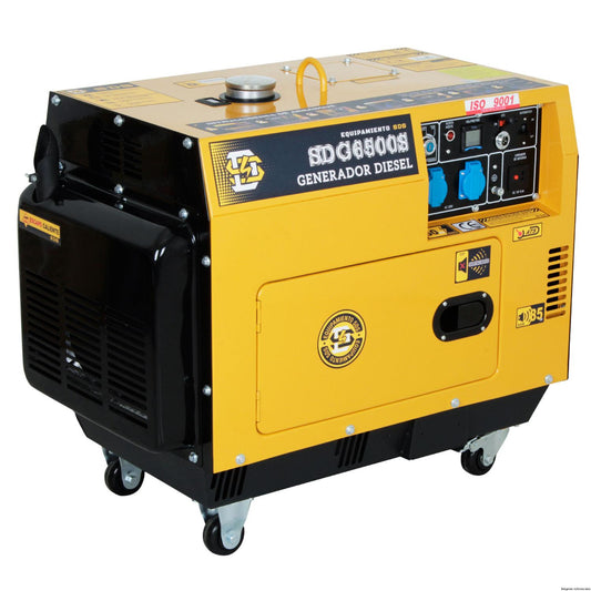 POWERGENERADOR DIESEL SDS 5,6KW 220V (SDG6500S)