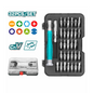 JUEGO DE DESATORNILLADOR PRESICION ECO TOTAL 32 PIEZAS (THT250PS0321)
