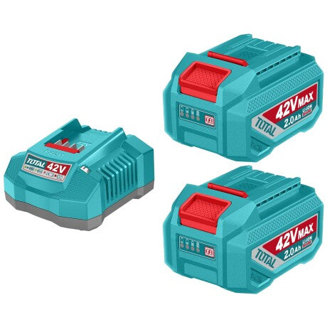 KIT 2 BATERIAS 20V 4AH + CARGADOR total (TFBCPK1424)