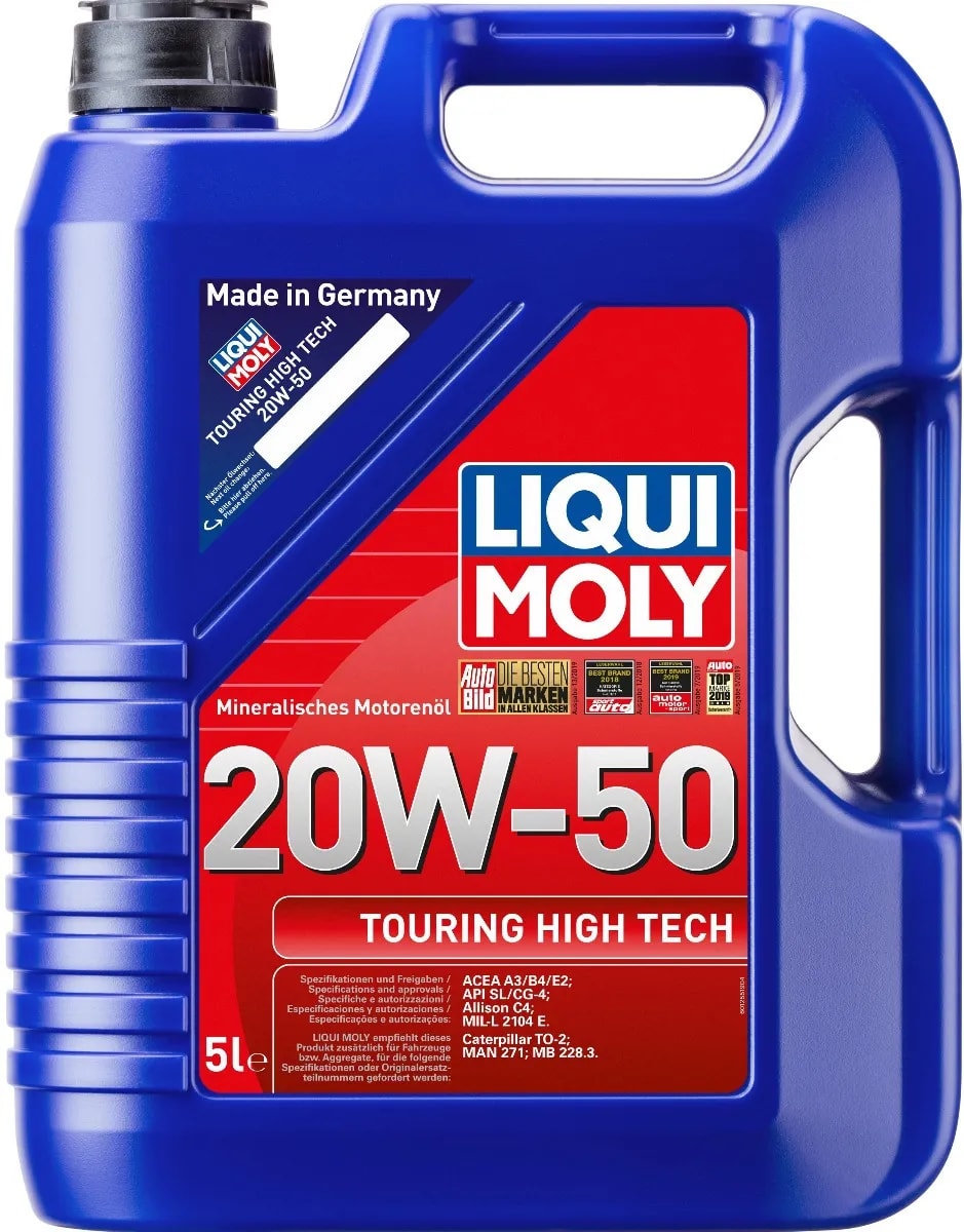 LIQUI MOLY TOURING HIGHTECH 20W-50 B-5 LTS.