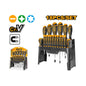 SET DE DESTORNILLADORES PUNTA Y DADO 18 PIEZAS INGCO (HKSDB0188)
