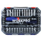 JUEGO DE DADOS WORKPRO 1/4´´ DE 70 PIEZAS (W003068)