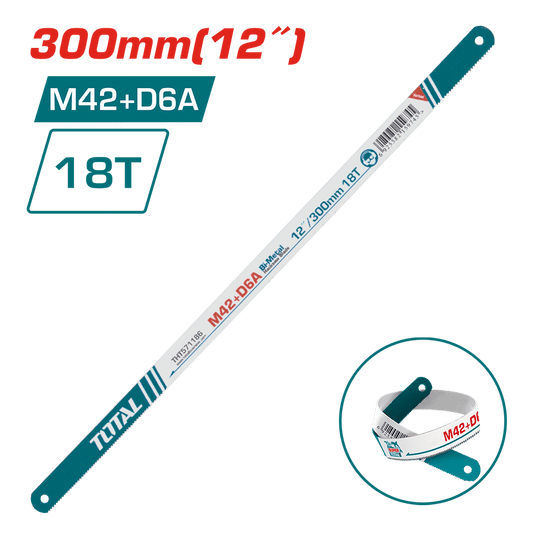 HOJA DE SIERRA 12´´ BIMETAL TOTAL 18 DIENTES (THT571186)