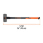 COMBO OCTOGONAL 16 LBS M/FIBRA   (MD-16F)