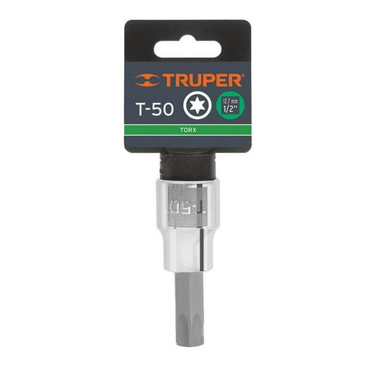DADO TORX MACHO CUADRANTE 1/2" T50 (S07H450)