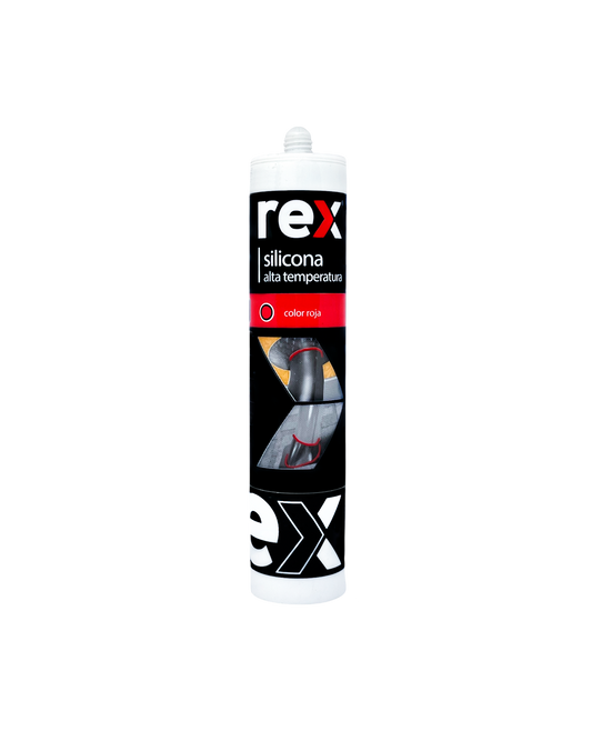 REX SILICONA ALTA TEMP. ROJA 300ML (30142)