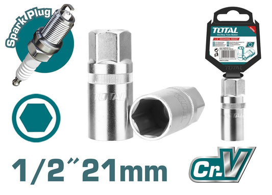 DADO PARA BUJIA DE 1/2´´ TOTAL 21MM (THSPS12216)