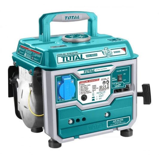 GENERADOR TOTAL 800W MOTOR 2 TIEMPOS VELOCIDAD 3000RPM (TP18001)