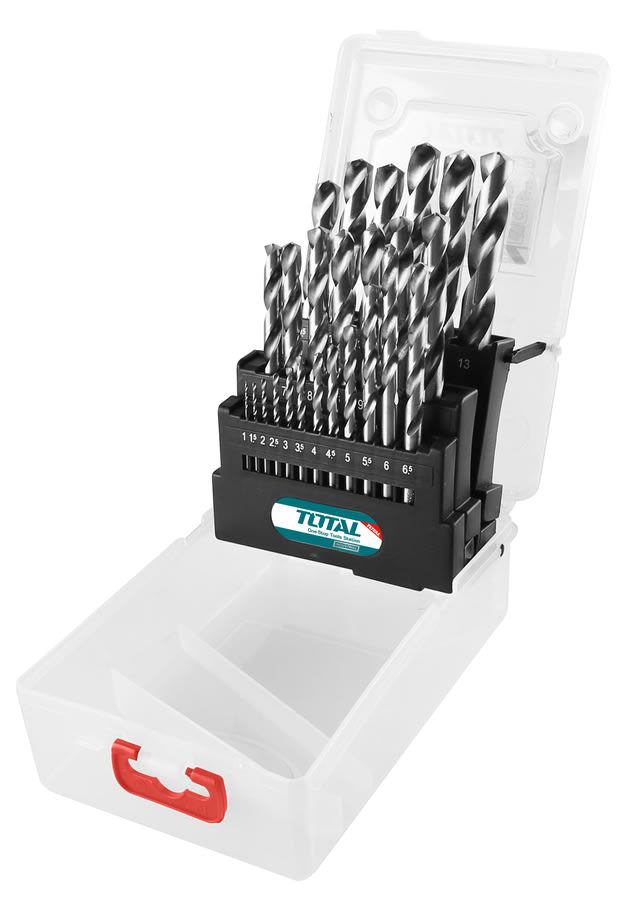 JUEGO BROCAS TOTAL HSS 25 PCS (TACSD0251)