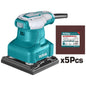 LIJADORA ELECTRICA TOTAL 240W 14000RPM 110MM X 100MM (TF2231106)