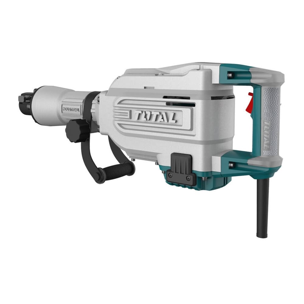 MARTILLO DEMOLICION TOTAL 1700W / 45J + 2 CINCELES 16KGS (TH215456)